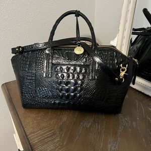Brahmin-Morgan Satchel-Black